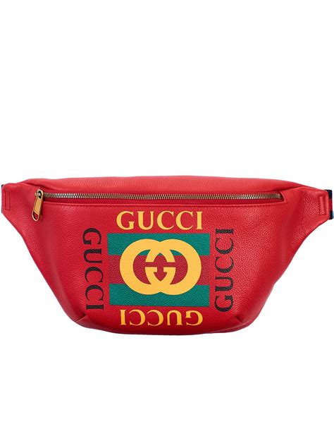 gucci red fanny pack|Gucci fanny pouch.